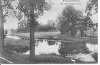 Steenbergen  Bij de blauwe sluis., Verzamelen, Ansichtkaarten | Nederland, Ophalen of Verzenden, 1920 tot 1940, Ongelopen, Noord-Brabant