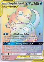 Slowpoke & Psyduck GX - 239/236, Hobby en Vrije tijd, Verzamelkaartspellen | Pokémon, Ophalen of Verzenden, Zo goed als nieuw