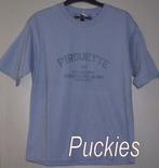 Blauw Pirouette t-shirt maat 128 *NIEUW* (6657), Kinderen en Baby's, Kinderkleding | Maat 128, Nieuw, Ophalen of Verzenden, Shirt of Longsleeve