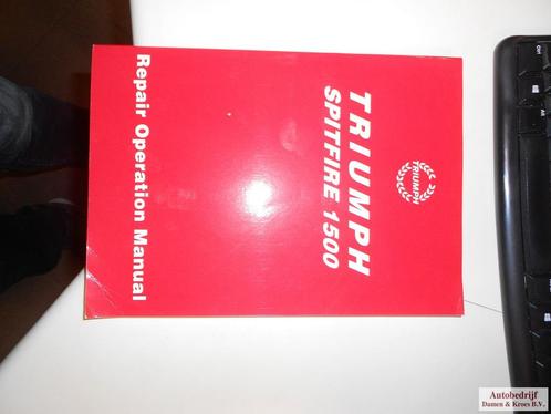 Triumph Spitfire 1500 Repair operation manual, Boeken, Auto's | Boeken, Nieuw, Ophalen of Verzenden