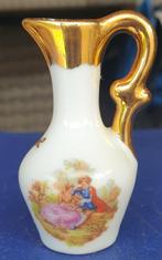 Mooi hand geschilder vaasje met handtekening, Ophalen of Verzenden