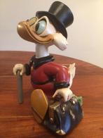 Dagobert Duck,met tas,waar het geld uitsteekt.groot beeld!, Verzamelen, Disney, Ophalen of Verzenden, Zo goed als nieuw