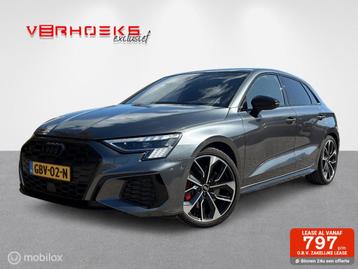 Audi S3 2.0 TFSI S3 quattro / Pano / leer / B&O / 19" / ACC beschikbaar voor biedingen