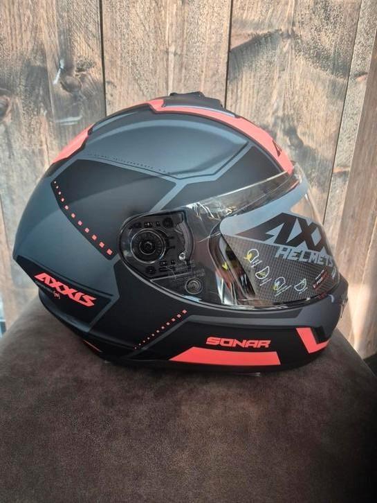 Axxis Intergraal Helm S  en M, Motoren, Kleding | Motorhelmen, Dames, Heren, Kinderen, Integraalhelm, S, Overige merken, Nieuw met kaartje