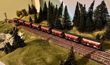 8x Roco Kolenwagens - Als Nieuw in OVP beschikbaar voor biedingen