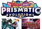 Pokemon kaarten Prismatic Evolutions Destined Rivals BLA&WHI, Hobby en Vrije tijd, Verzamelkaartspellen | Pokémon, Ophalen, Zo goed als nieuw
