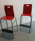 Zware stalen barkrukken, Huis en Inrichting, Barkrukken, 5 krukken of meer, Ophalen of Verzenden, 60 tot 90 cm