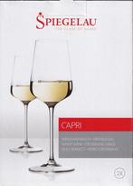 SPIEGELAU CAPRI 2 glazen voor witte wijn NIEUW, Glas of Glazen, Ophalen of Verzenden, Overige stijlen, Glas