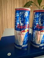 Red Bull limited edition Max Verstappen blikjes, Ophalen of Verzenden, Zo goed als nieuw