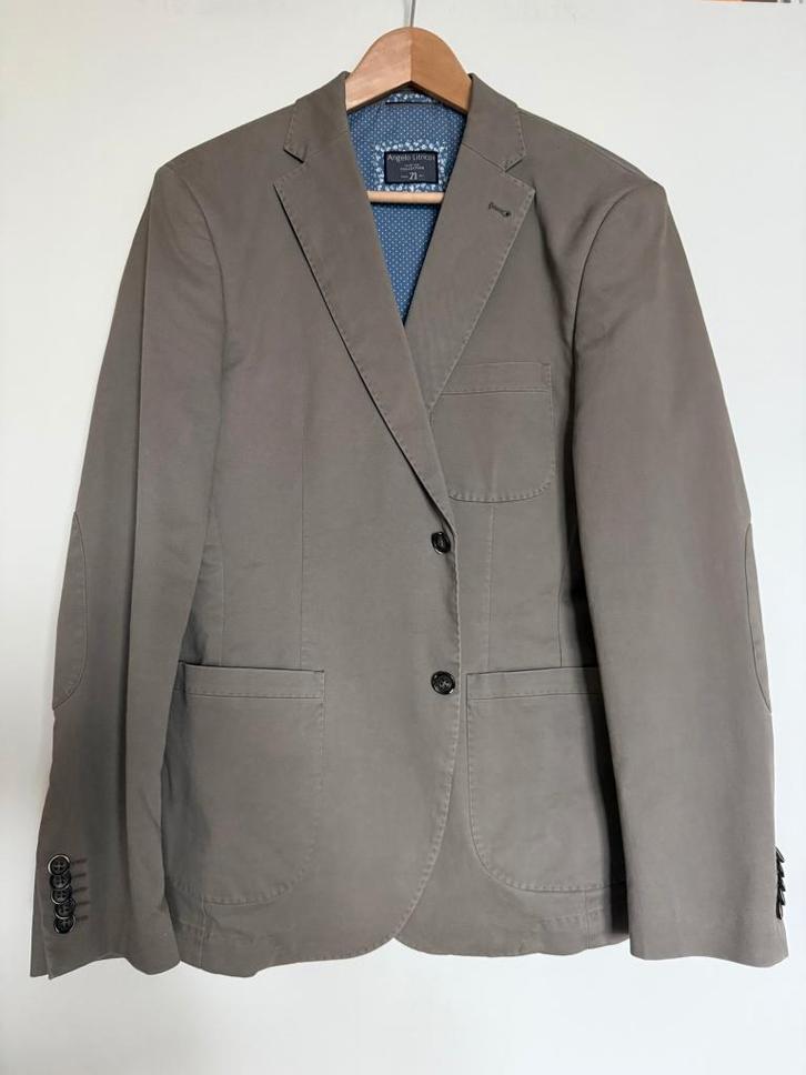 Angelo Litrico blazer maat 48 – zo goed als nieuw, Kleding | Heren, Kostuums en Colberts, Zo goed als nieuw, Maat 48/50 (M), Beige