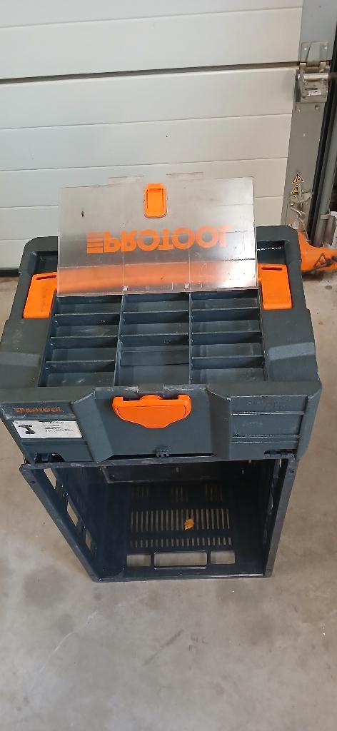 Protool Festool T Loc classic box met organiser sorteervak, Auto diversen, Autogereedschap, Gebruikt, Ophalen of Verzenden