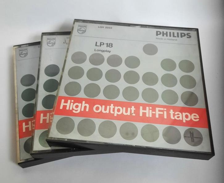 Philips LP18 band 18 cm, Audio, Tv en Foto, Bandrecorders, Met banden, Ophalen of Verzenden
