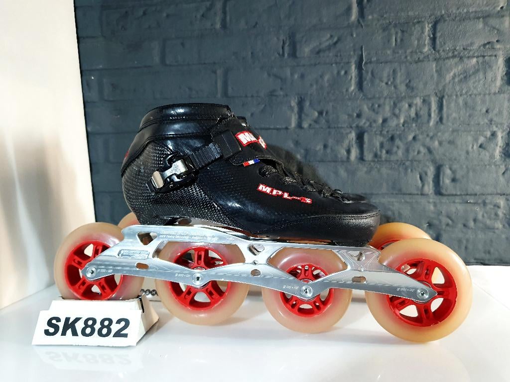Maple MPL3 Skeelers Skates 3x100mm 1x90mm Wielen Maat 39, Verzenden, Nieuw, Kinderen, Inline skates 4 wielen