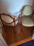 Twee Vintage Stoeltjes met Armleuning, Ophalen, Hout, Gebruikt, Twee