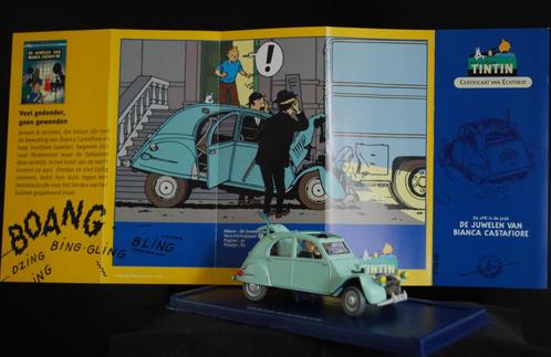 Kuifje auto No. 33 De gedeukte 2-pk van de Jansens, Hobby en Vrije tijd, Modelauto's | 1:43, Gebruikt, Auto, Overige merken, Ophalen of Verzenden