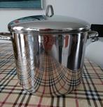 Hema hoge soeppan rvs maten zie foto's., Huis en Inrichting, Keuken | Potten en Pannen, Ophalen of Verzenden, Zo goed als nieuw