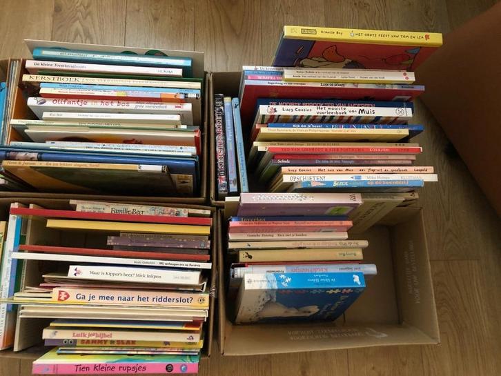90 peuter -, kleuter-, lees- en prentenboeken, Boeken, Kinderboeken | Baby's en Peuters, Gelezen, 3 tot 4 jaar, Uitklap-, Voel- of Ontdekboek