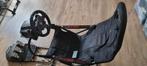 Playseat + Logitech G923 racing wheel, Spelcomputers en Games, Spelcomputers | Overige Accessoires, Ophalen, Zo goed als nieuw