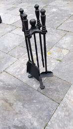 Haardstel - Compleet met gereedschap, Ophalen, Zo goed als nieuw, Vrijstaande haard, Houthaard