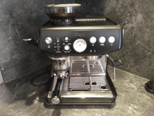 Sage The Barista Express Impress, Witgoed en Apparatuur, Koffiezetapparaten, Gebruikt, Koffiebonen, Espresso apparaat, 2 tot 4 kopjes