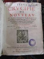 Antiek boek Belgische abdij . 1636 (389 jaar oud!), Antiek en Kunst, Ophalen of Verzenden