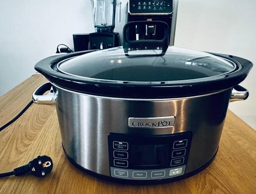 Crock-pot slow cooker 5.6L, Witgoed en Apparatuur, Slowcookers, Zo goed als nieuw, Timer, Ophalen