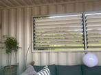 Vloerlamp booglamp rietveld rvs, Huis en Inrichting, Lampen | Vloerlampen, Ophalen of Verzenden, Zo goed als nieuw, Overige materialen