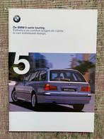 Nederlandse brochure folder BMW 5-serie touring E39 1998, Boeken, Auto's | Folders en Tijdschriften, Nieuw, Ophalen of Verzenden