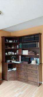 Boekenkast en bergmeubel in 2 delen., Ophalen, Gebruikt, 25 tot 50 cm, 200 cm of meer