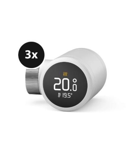 Tado X slimme radiatorknop - 3 pack, Doe-het-zelf en Verbouw, Thermostaten, Nieuw, Slimme thermostaat, Ophalen of Verzenden