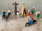 Vintage Playmobil indianen dorp 1974, Kinderen en Baby's, Speelgoed | Playmobil, Ophalen of Verzenden, Zo goed als nieuw