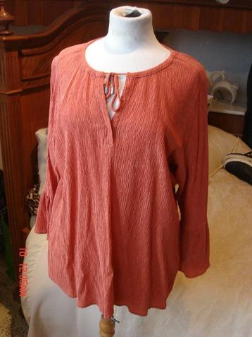 Expresso oranje/bruin tuniek maat 44  blouse beschikbaar voor biedingen
