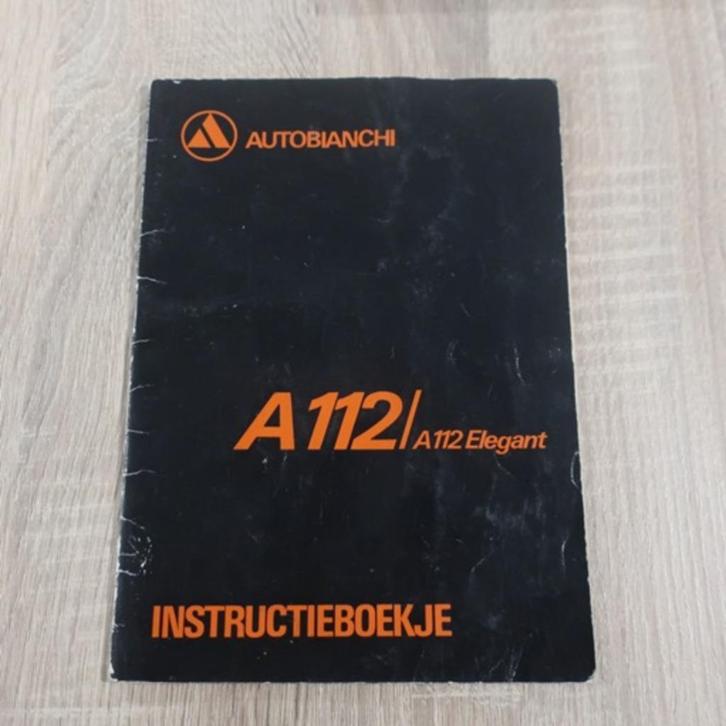 Autobianchi A112 instructie boek 1975 NL tekst origineel, Auto diversen, Handleidingen en Instructieboekjes, Ophalen of Verzenden