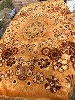 Retro / vintage prachtig wollen tafelkleed 170x140, 100 tot 150 cm, Bruin, Ophalen of Verzenden, Zo goed als nieuw