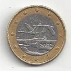 1 euro Finland 2002, Ophalen of Verzenden, 1 euro, Finland, Losse munt