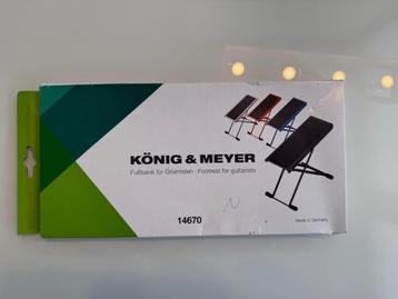 Bijna nieuwe Konig & Meyer Voetsteun voor gitaristen beschikbaar voor biedingen