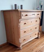 Brocante Grenen Commode/Ladekast, Huis en Inrichting, Kasten | Dressoirs, Ophalen, Gebruikt, 50 tot 100 cm, Met lade(s)