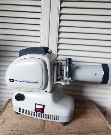 Oude retro trumpf halogeen beeldprojector beschikbaar voor biedingen
