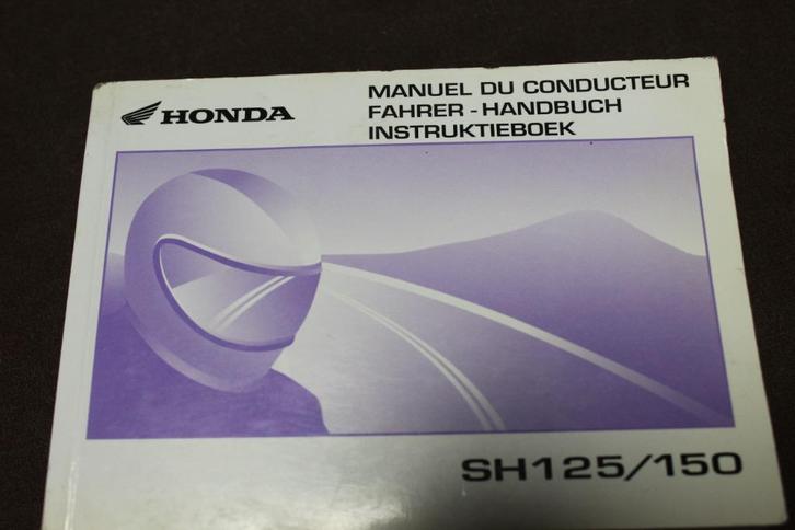 Honda SH125 SH150 2005 scooter instructie boekje  handbuch, Motoren, Handleidingen en Instructieboekjes, Honda, Ophalen of Verzenden
