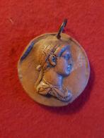 terracotta medaillon romeinse afbeelding Napoleon, Ophalen of Verzenden