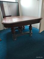 Antieke Henri deux eikenhouten salontafel, Ophalen