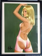 [Poster in Frame] Sexy Pin up art 18+ Aslan mancave, Verzamelen, Posters, Ophalen of Verzenden, Nieuw, A1 t/m A3, Film en Tv