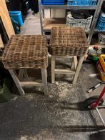 2x kruk 40x40x74, Huis en Inrichting, Barkrukken, 1 kruk, Ophalen, Zo goed als nieuw