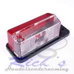 Markeringslamp rechthoek rood/ wit aan flap, Verzenden, Radex, Nieuw, NB