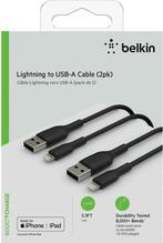 Belkin Boost Charge lightning/ USB A kabel 2 stuks., Ophalen, Zo goed als nieuw, Overige merken