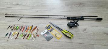 Abu Garcia Fast Attack Pro Roofvis set met extras Nieuw. beschikbaar voor biedingen