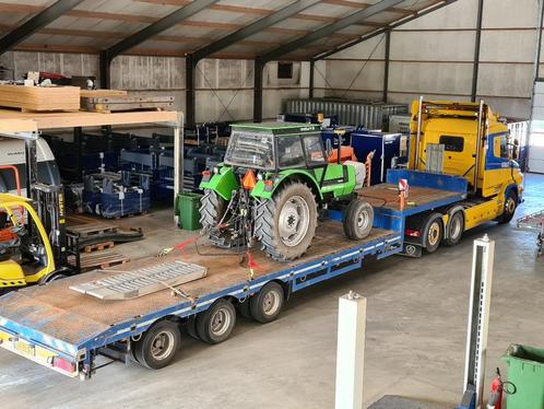 Broshuis Semi- Dieplader, Auto's, Vrachtwagens, Particulier, ABS, Aanhangers en Opleggers, Blauw, Ophalen