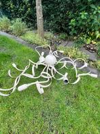 Crème aluminium lamp, Ophalen, Zo goed als nieuw