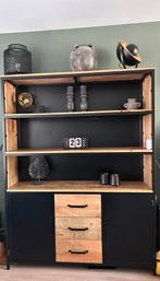 Stoere Industriële Kast met Lades en Planken, Huis en Inrichting, Kasten | Buffetkasten, Ophalen, 100 tot 150 cm, Zo goed als nieuw