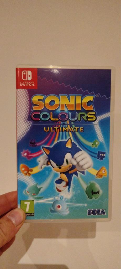 Sonic Colours Ultimate - Nintendo Switch, Spelcomputers en Games, Games | Nintendo Switch, Zo goed als nieuw, Platform, 1 speler
